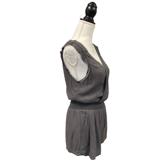 Free People Romper Charcoal Gray XS - Picture 11 of 15